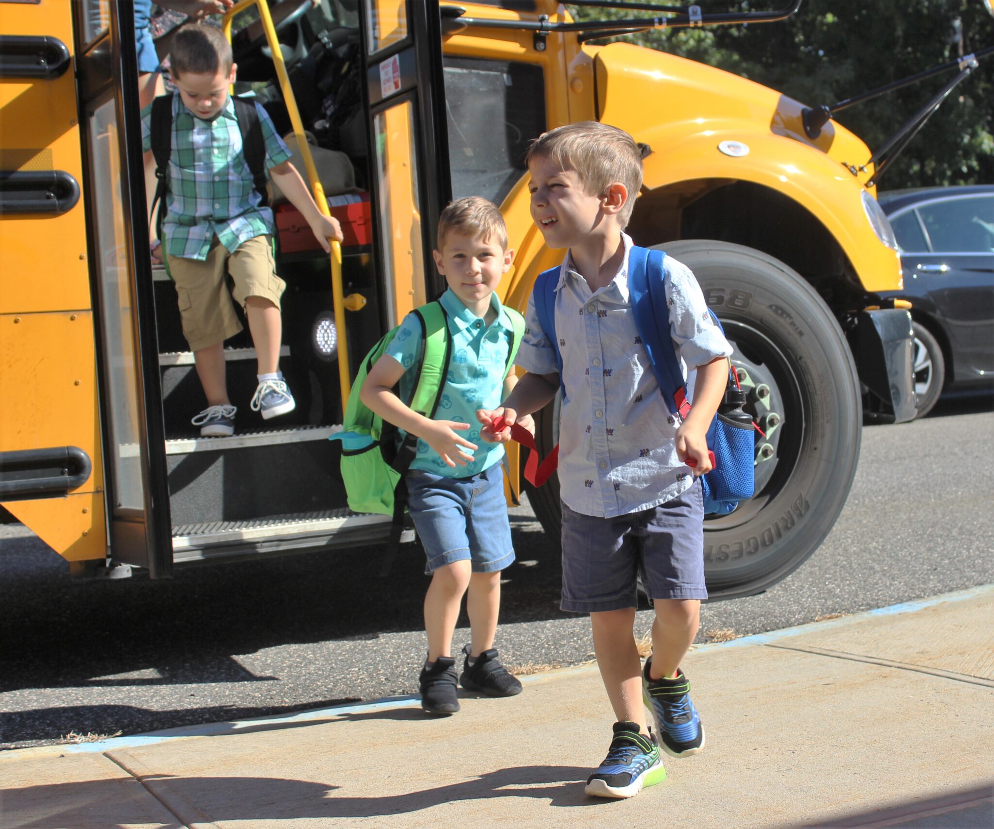 Miller Place Welcomes Students Back For Their First Day Of School